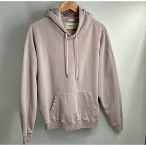 ABERCROMBIE & FITCH Mauve Purple Oversized Boyfriend Fleece Hoodie Medium to XL